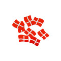 Strøflag 45 stk. i træ